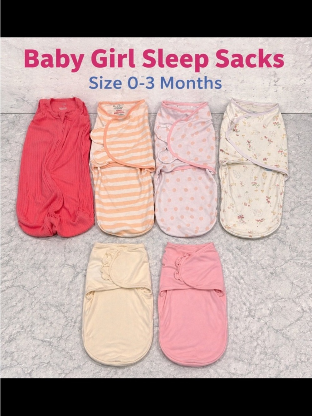 Bundle of 6 Sleep Sacks